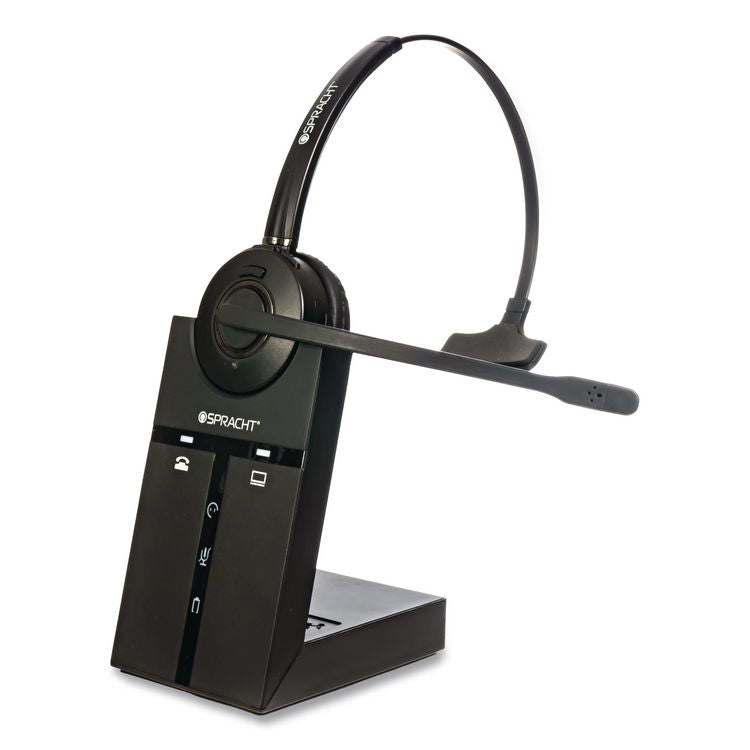 ZuM Maestro SPT-HS2020 Monaural Over The Head Headset, Black
