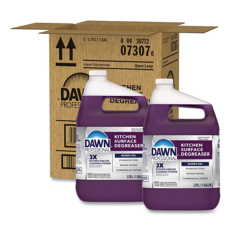 Multi-Surface Heavy Duty Degreaser, Fresh Scent, 1 gal Bottle, 2/Carton