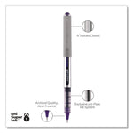 VISION Rollerball Pen, Stick, Fine 0.7 mm, Assorted Ink and Barrel Colors, 5/Pack