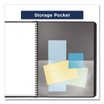 Visitor Register Book, Black Cover, 10.88 X 8.38 Sheets, 60 Sheets/book