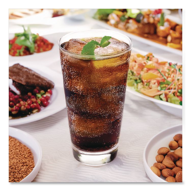 Comet Plastic Tumblers, 12 oz, Clear, 500/Carton