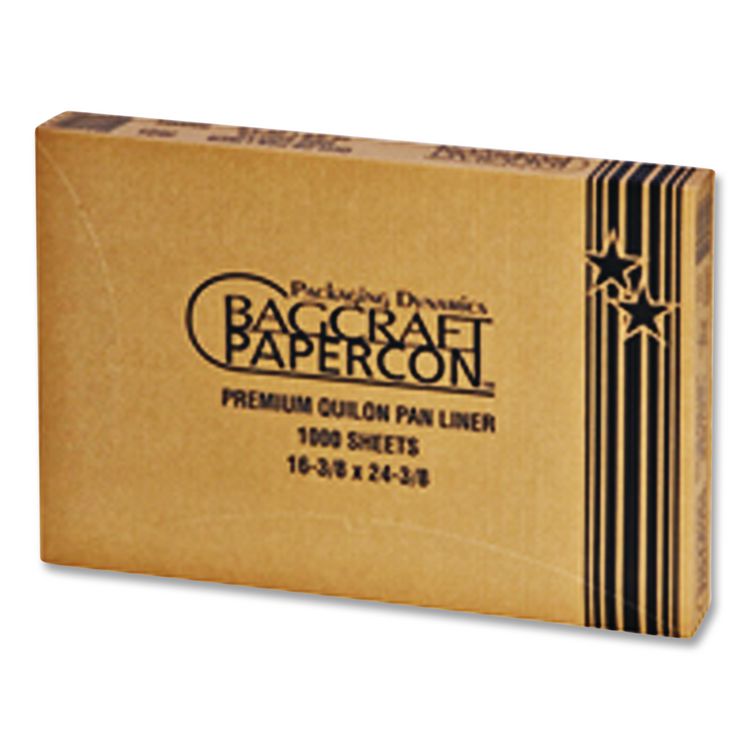 Grease-Proof Quilon Pan Liners, 16.38 x 24.38, White, 1,000/Carton