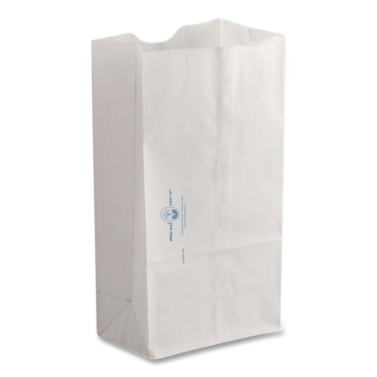 Dubl Wax SOS Bakery Bags, 6.13" x 4" x 12.38", White, 1,000/Carton