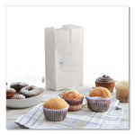 Dubl Wax SOS Bakery Bags, 6.13" x 4" x 12.38", White, 1,000/Carton