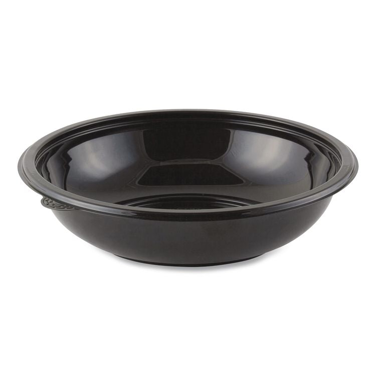 Crystal Classics Bowl, 32 oz, 8.5" Diameter x 2.14" h, Black, Plastic, 300/Carton