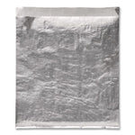 Foil Single-Serve Bags, Unlabeled Burger, 6" x 0.75" x 6.5", Silver, 1,000/Carton