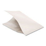 Dubl Open Single-Serve Bags, 7" x 0.75" x 6.75", White, 8,000/Carton