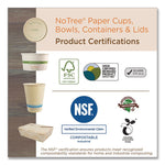 Notree Paper Hot Cups, 20 Oz, Natural, 1,000/carton