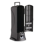 Utensil Dispenser, Holds 100 Knives, 10.22 x 12.5 x 23.75, Black