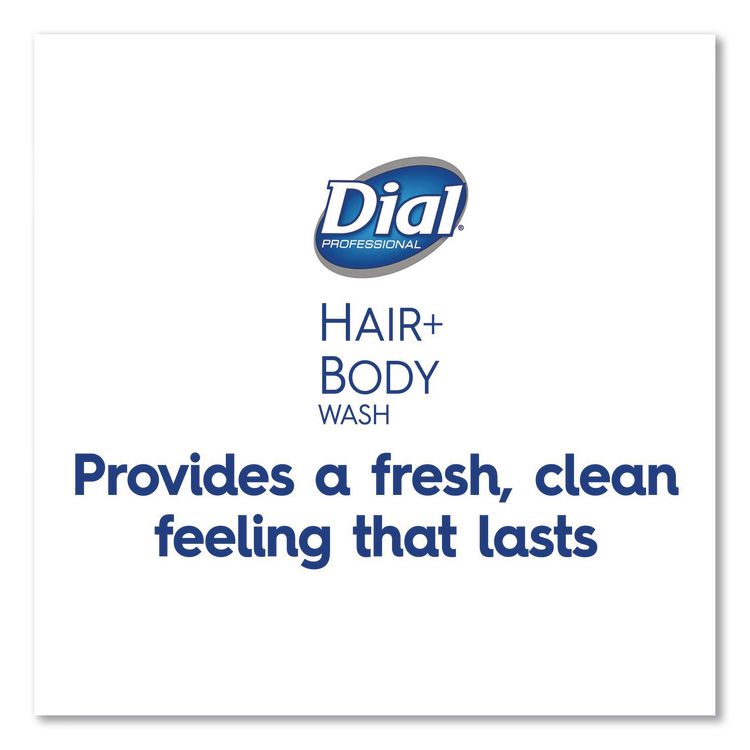 Hair + Body Wash, Neutral Scent, 1 Gal, 4/carton