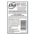 Hair + Body Wash Refill For 1 L Liquid Dispenser, Neutral Scent, 1 L, 8/carton