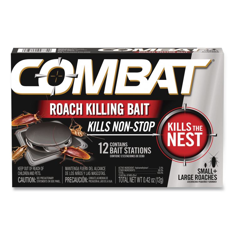 Roach Bait Insecticide, 0.42 oz, 12/Pack, 10 Packs/Carton