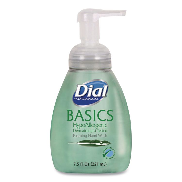 Basics Hypoallergenic Foaming Hand Wash, Honeysuckle Scent, 7.5 oz