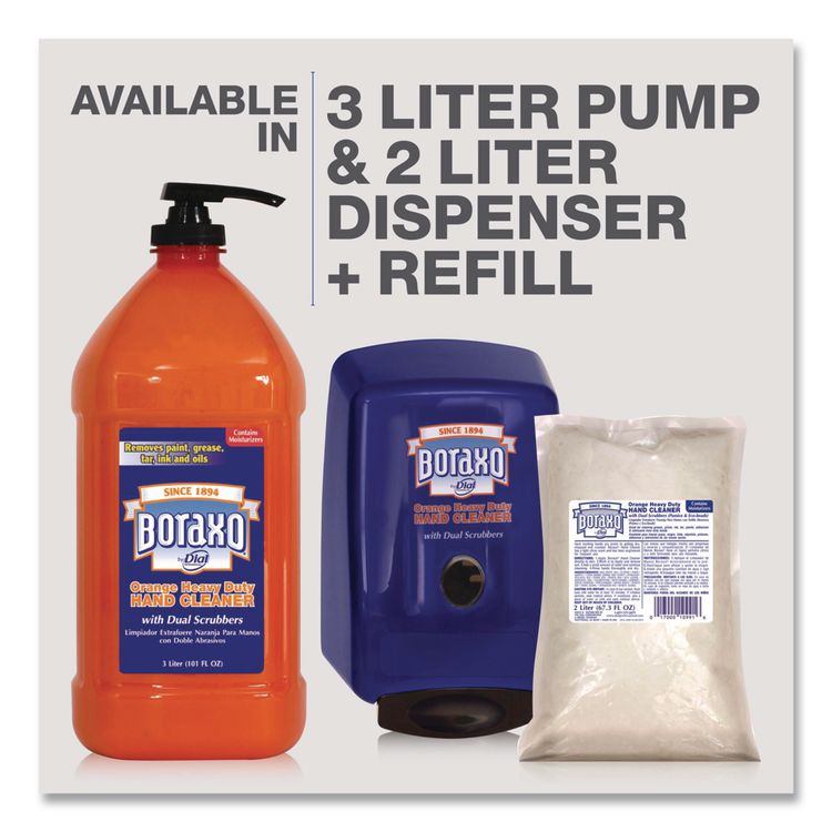 Orange Heavy Duty Hand Cleaner, Citrus Scent, 3 L