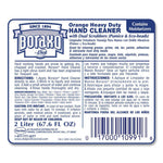 Orange Heavy Duty Hand Cleaner Refill, Citrus Scent, 2 L