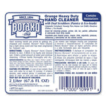 Orange Heavy Duty Hand Cleaner Refill, Citrus Scent, 2 L, 4/Carton