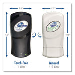 Fit Universal Manual Dispenser, 1.2 L, 4 X 5.13 X 10.5, Gray, 3/carton