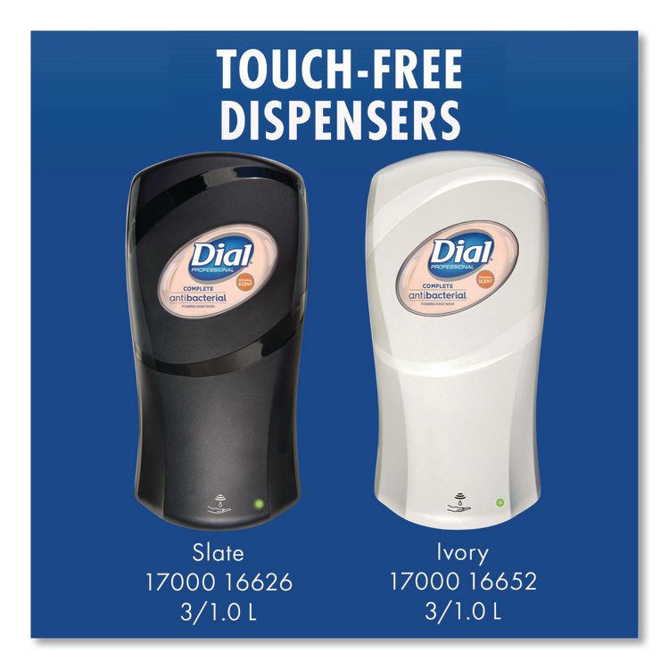Fit Universal Touch Free Dispenser, 1 L, 4 X 5.4 X 11.2, Slate, 3/carton