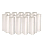 High-Density Can Liners, 30 gal, 10 mic, 30" x 36", Natural, Perforated Roll, 25 Bags/Roll, 20 Rolls/Carton