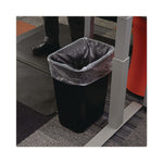 High-Density Can Liners, 30 gal, 10 mic, 30" x 36", Natural, Perforated Roll, 25 Bags/Roll, 20 Rolls/Carton