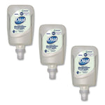 Antibacterial Gel Hand Sanitizer Refill For Fit Manual Dispenser, 1.2 L, Fragrance-Free, 3/carton