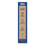 Double Zipper Storage Bags, Triple System Seal, Gallon, 9.6" x 12.1", Clear, 22 Bags/Box, 12 Boxes/Carton