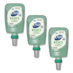 Basics Hypoallergenic Foaming Hand Wash Refill for FIT Manual Dispenser, Honeysuckle Scent, 1.2 L, 3/Carton