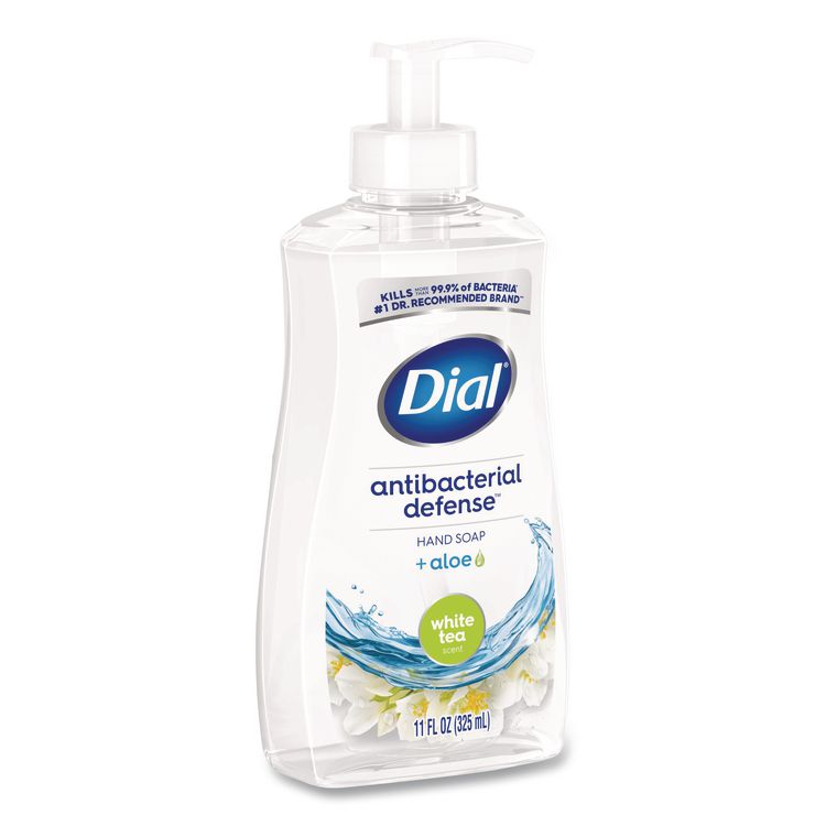Antibacterial Liquid Hand Soap, White Tea Scent, 11 oz, 12/Carton