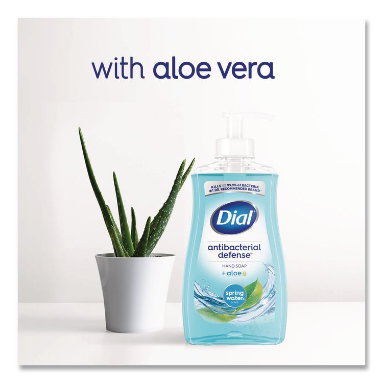 Antibacterial Liquid Hand Soap, Spring Water Scent, 11 oz, 12/Carton