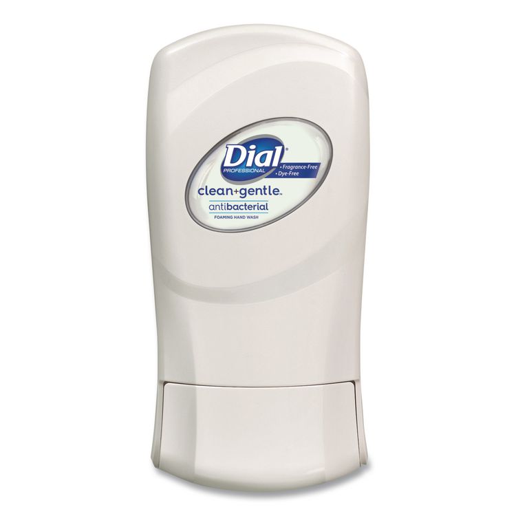 Clean+Gentle Antibacterial Foaming Hand Wash Refill for FIT Manual Dispenser, Fragrance-Free, 1.2 L, 3/Carton