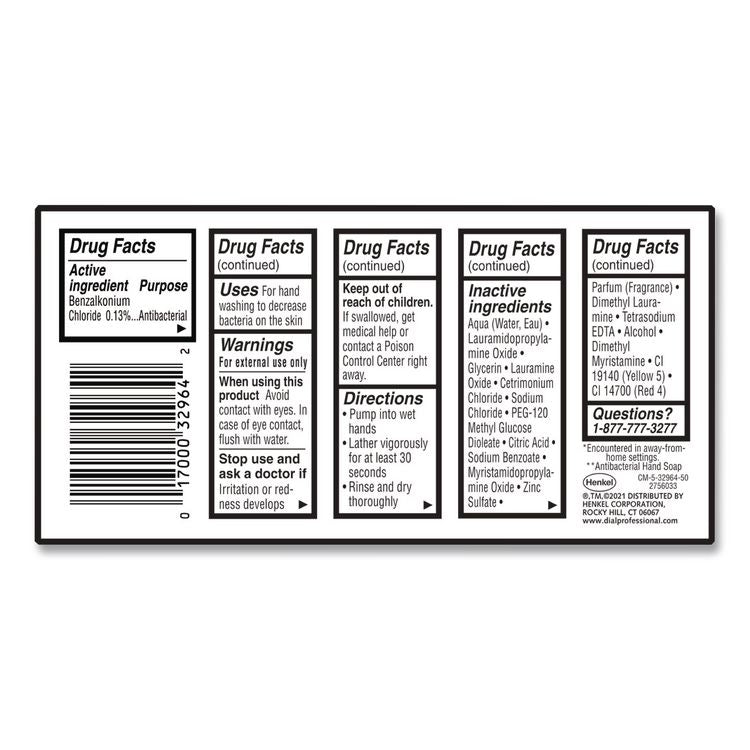 Gold Antibacterial Liquid Hand Soap, 2 oz, 144/Carton