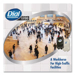 Dial 1700 Manual Dispenser, 1.7 L, 12.66 X 7.07 X 3.95, Smoke, 3/carton