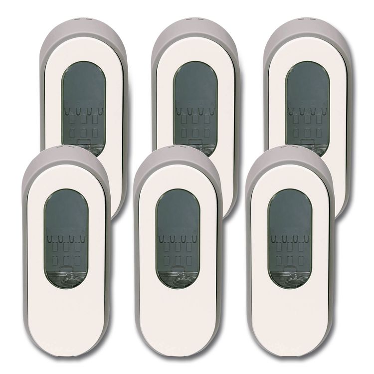 Versa Dispenser for Cartridge Refills, 15 oz, 3.75" x 3.38" x 8.75, Light Gray/White, 6/Carton