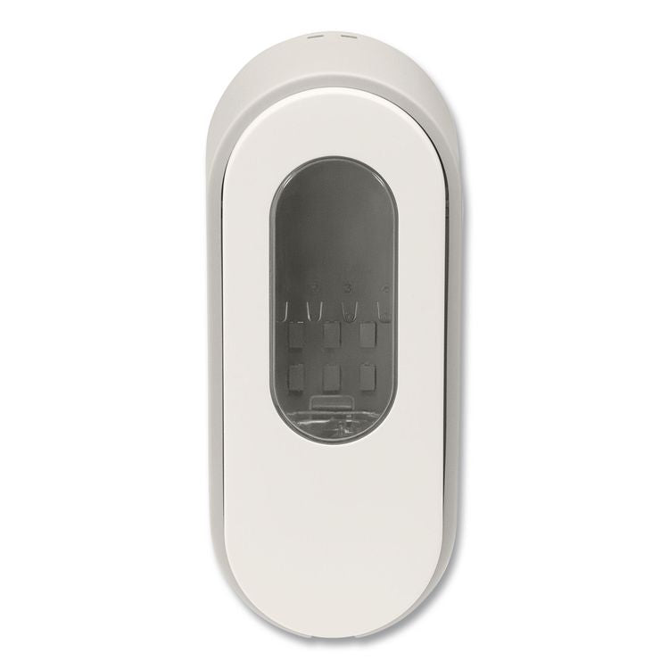 Versa Dispenser for Pouch Refills, 15 oz, 3.75 x 3.38 x 8.75, Light Gray/White, 6/Carton