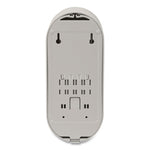 Versa Dispenser for Pouch Refills, 15 oz, 3.75 x 3.38 x 8.75, Light Gray/White, 6/Carton
