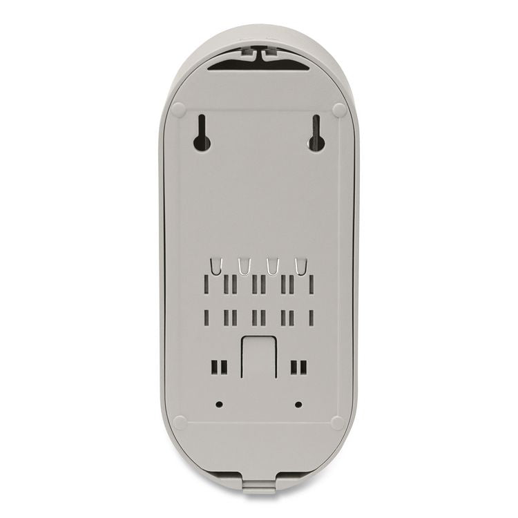 Versa Dispenser for Pouch Refills, 15 oz, 3.75 x 3.38 x 8.75, Light Gray/White, 6/Carton