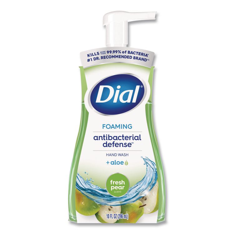 Antibacterial Foaming Hand Wash, Fresh Pear Scent, 10 oz, 8/Carton