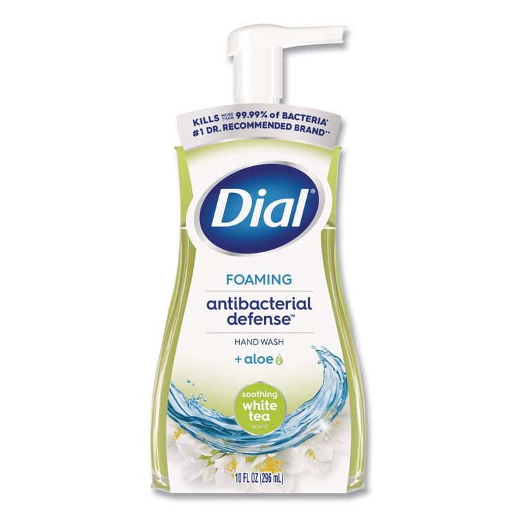 Antibacterial Foaming Hand Wash Refill, Soothing White Tea Scent, 10 oz, 8/Carton