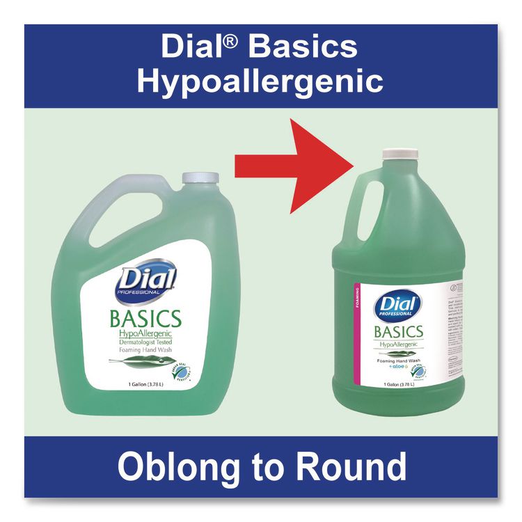 Basics Hypoallergenic Hand Wash, Honeysuckle Scent, 1 gal, 4/Carton