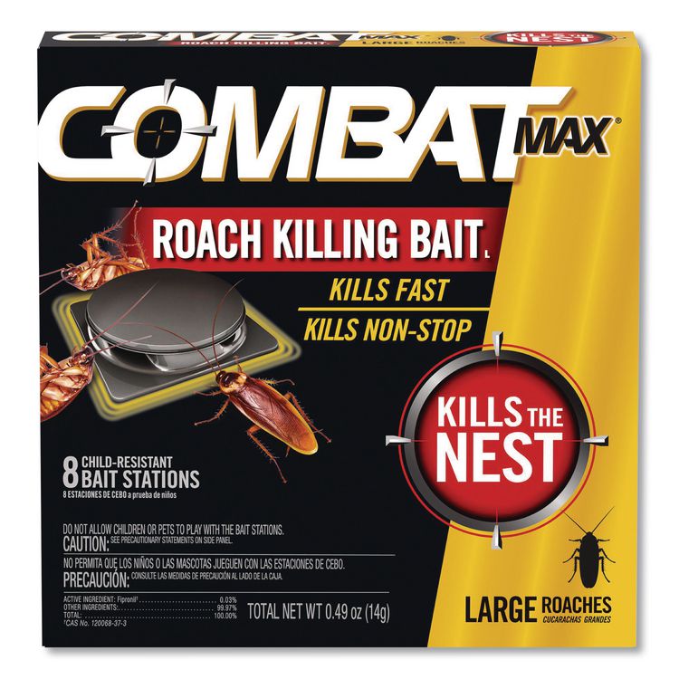 Roach Bait Insecticide, 0.49 oz Bait, 8/Pack, 12 Packs/Carton