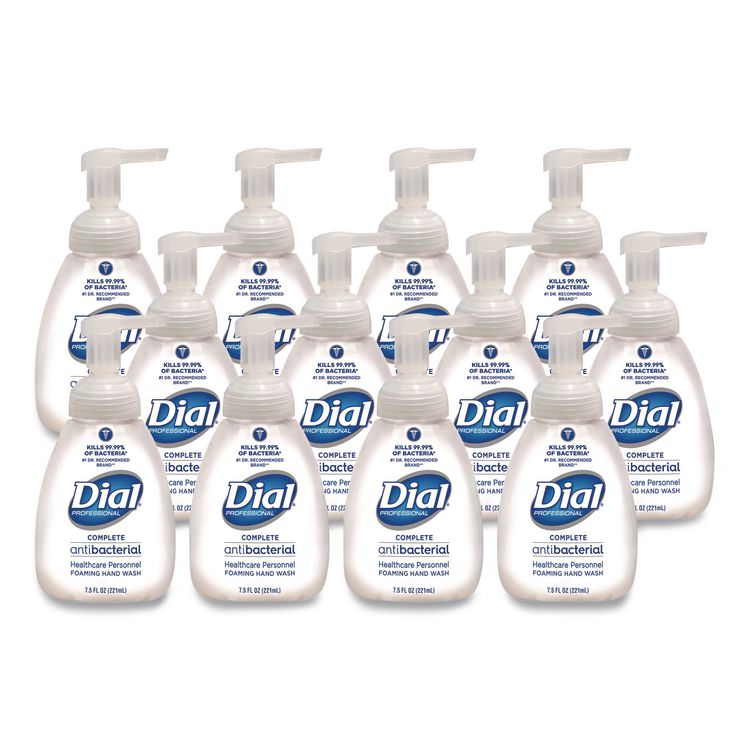 Antibacterial Foaming Hand Wash, Original Scent, 7.5 oz, 12/Carton