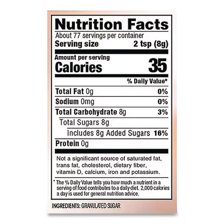 Pure Sugar Cane, 20 Oz Canister