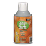 Champion Sprayon SPRAYScents Metered Air Freshener Refill, Orange Sun, 7 oz Aerosol Spray 12/Carton