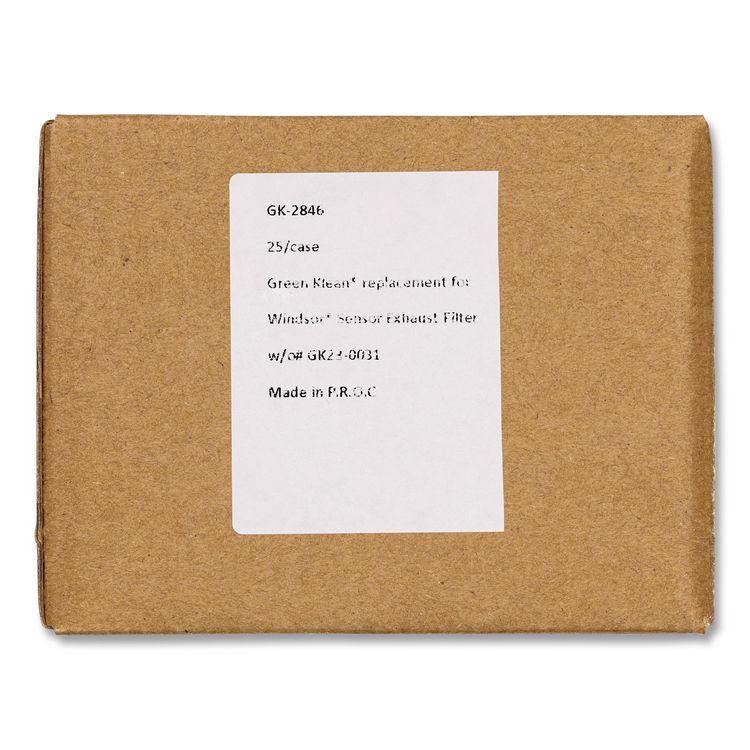 GK-2846 Replacement Exhaust Filter, 25/Carton