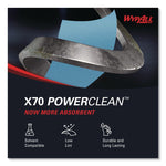 X70 Cloths, POP-UP Box, 9.13 x 16.8, Blue, 100/Box, 10 Boxes/Carton