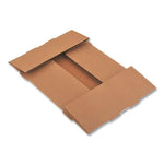 4-Corner Pop-Up Food and Drink Tray, 8.63 x 5.5 x 2.25, Brown, Paper, 500/Carton