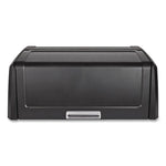Locking Security Hood for Housekeeping Carts, Plastic, Black
