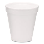 Foam Drink Cups, 6 oz, White, 1,000/Carton