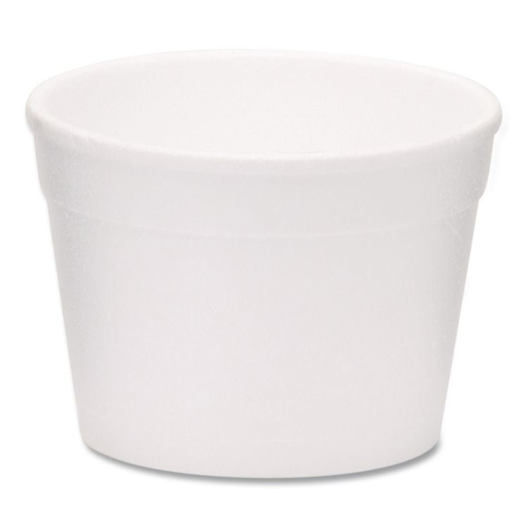 Foam Containers, Tall Style, 32 oz, White, 1,000/Carton