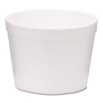 Foam Containers, Tall Style, 12 oz, White, 500/Carton